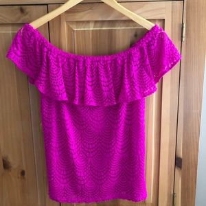 Lilly Pulitzer La Fortuna Lace top
